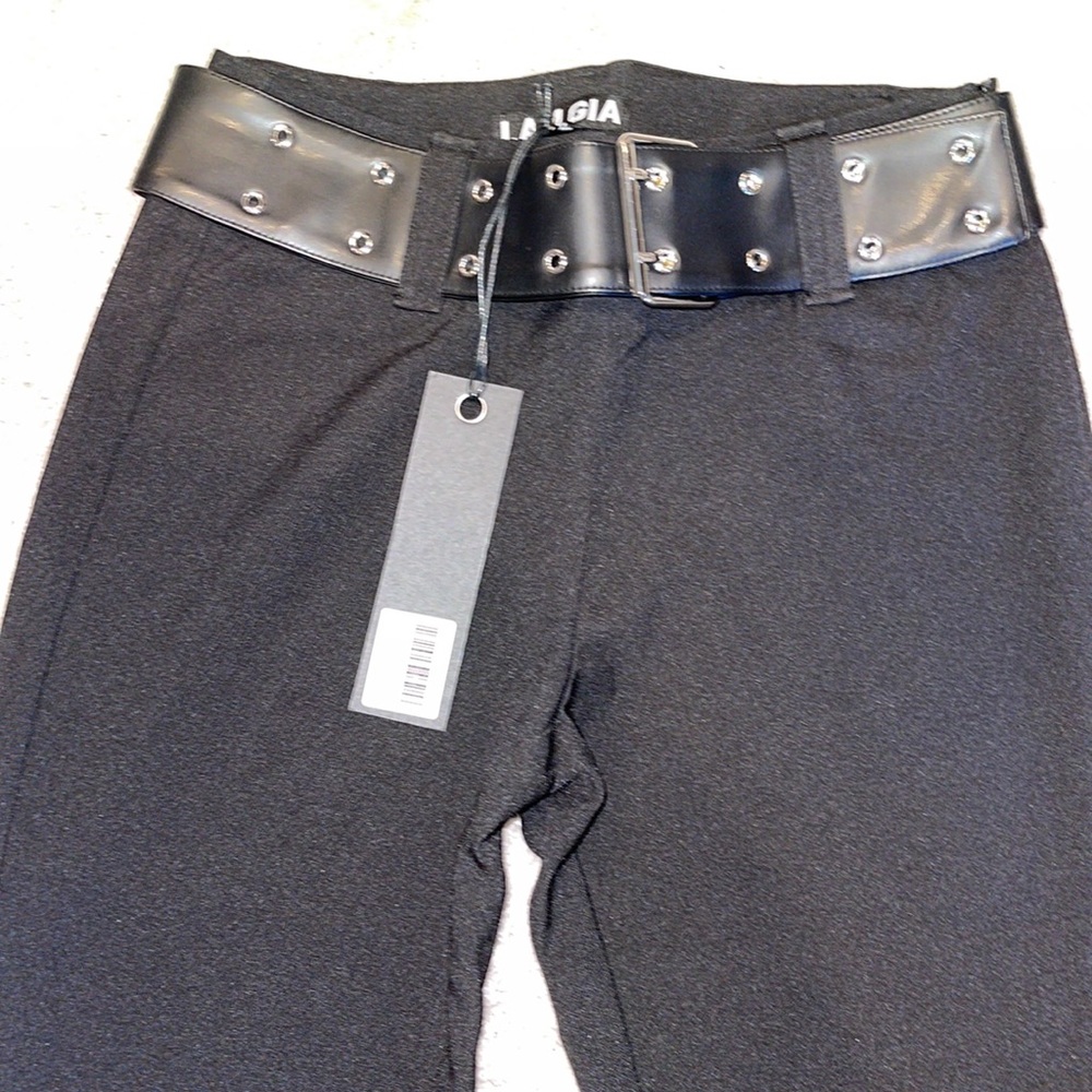 I. AM. GIA Rylee Capri Black Pants XS